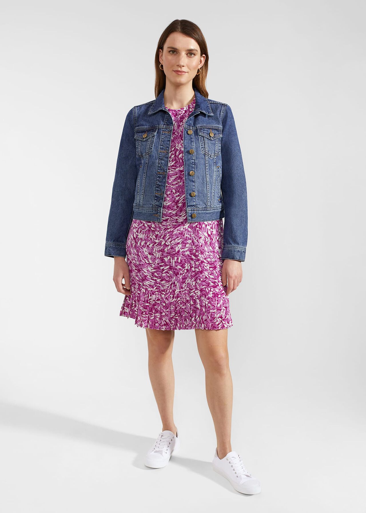 Liana Dress, Purple Multi, hi-res