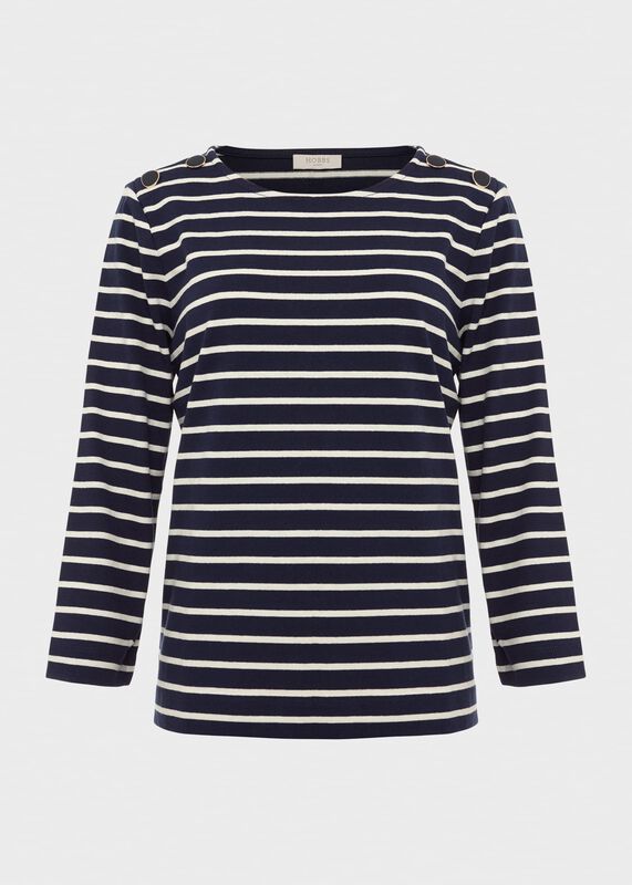 Tafara Cotton Stripe Top