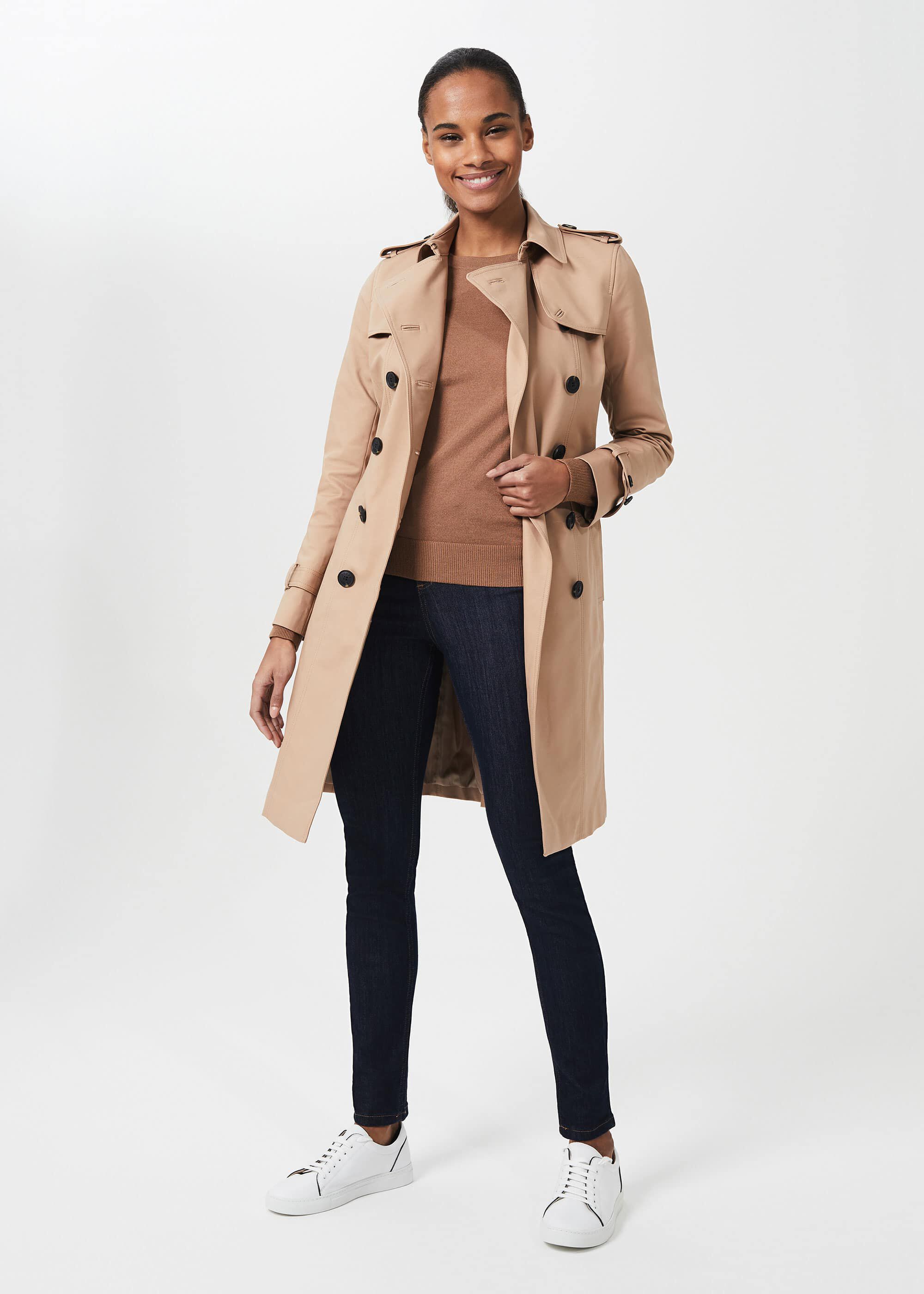 Saskia Water Resistant Trench Coat | Hobbs US |