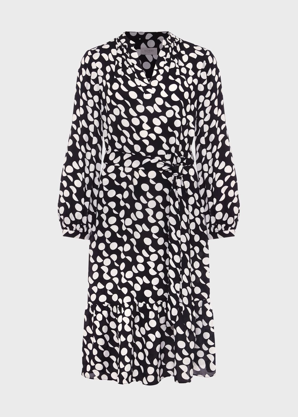 Mallory Dress, Navy Ivory, hi-res