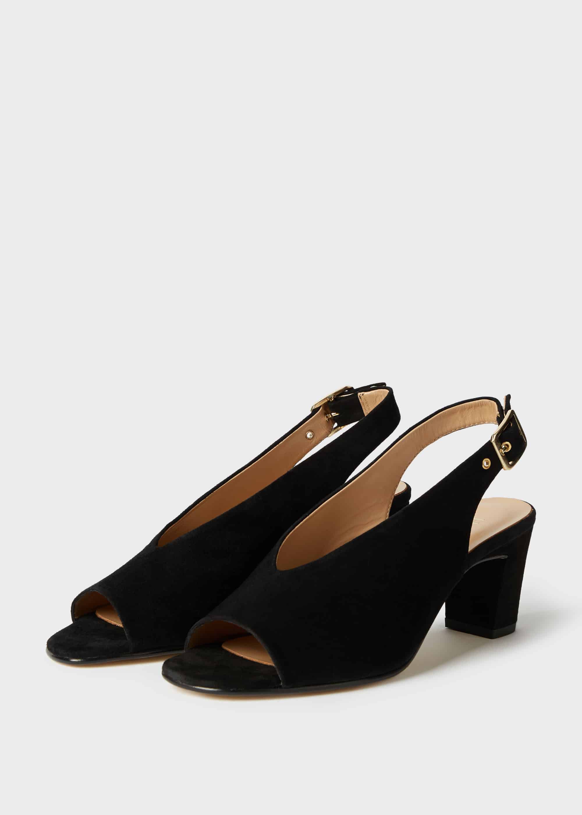 hobbs black sandals