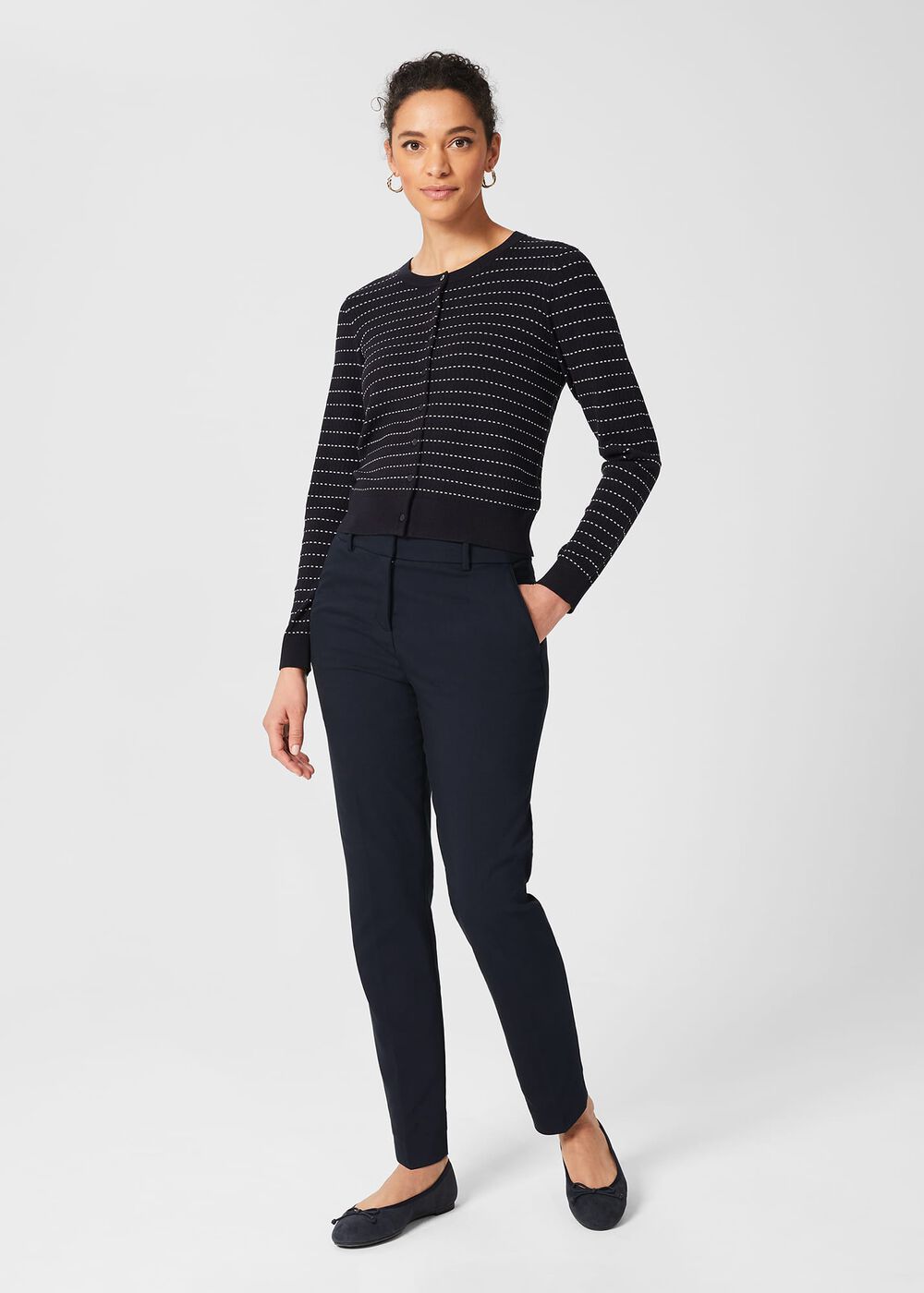 Robin Cardigan, Navy Ivory, hi-res