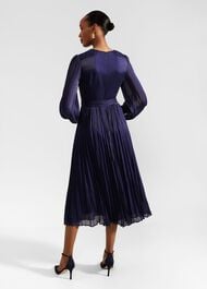 Elina Dress, Midnight Navy, hi-res