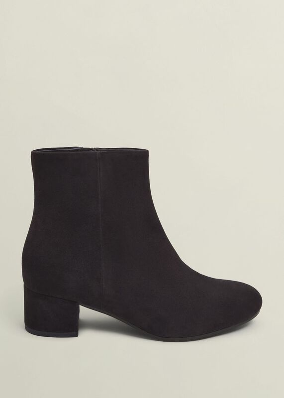 Evelyn Suede Ankle Boots