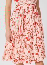 Belinda Fit And Flare Dress, Ivory Multi, hi-res