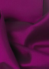 Marcella Silk Blend Beaded Dress, Berry Purple, hi-res