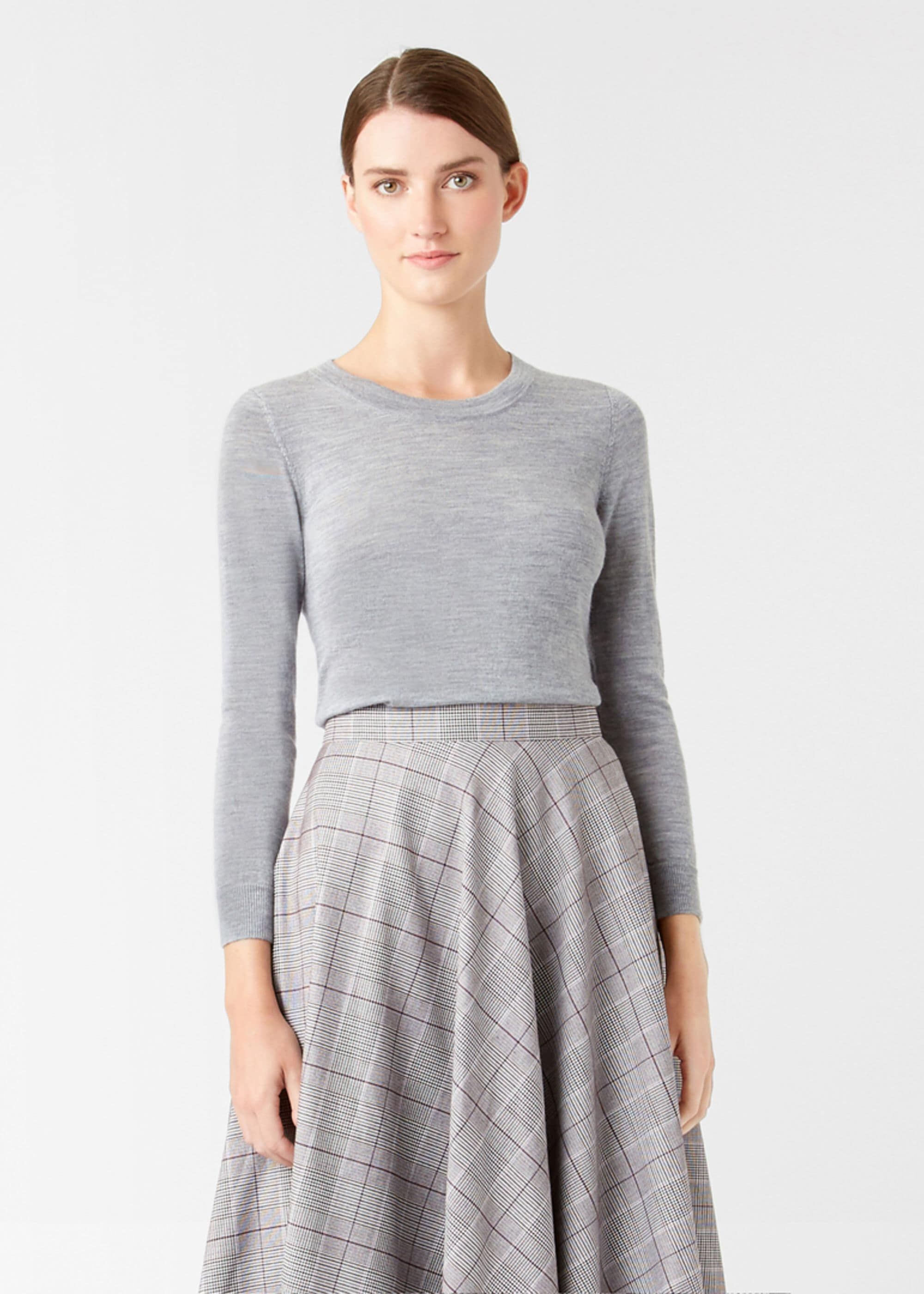 grey merino jumper
