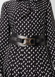 Willow Waist Belt, Black, hi-res