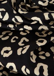 Iza Printed Tunic Dress, Navy Ivory, hi-res