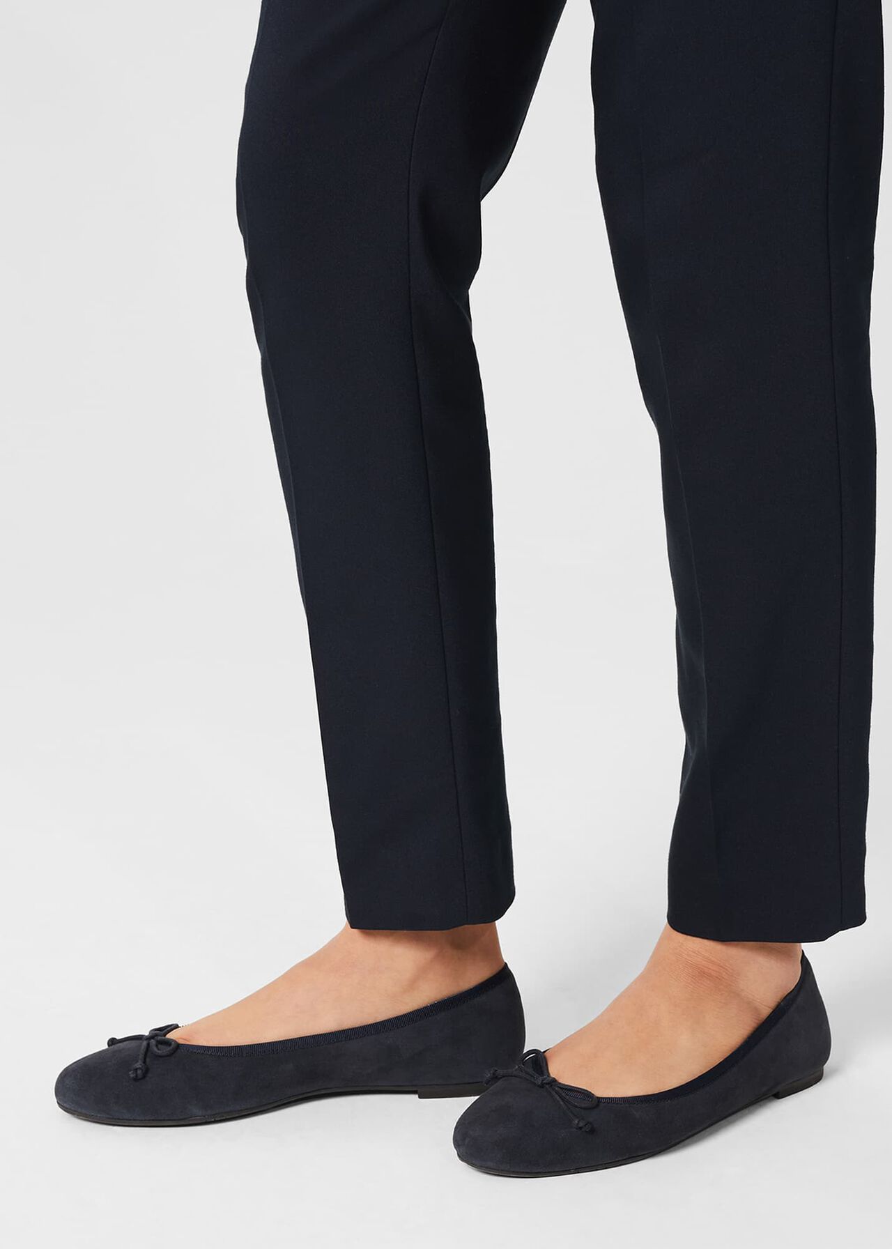 Flo Ballet Flats, Navy, hi-res