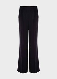 Jas Wide Leg Trousers, Navy, hi-res