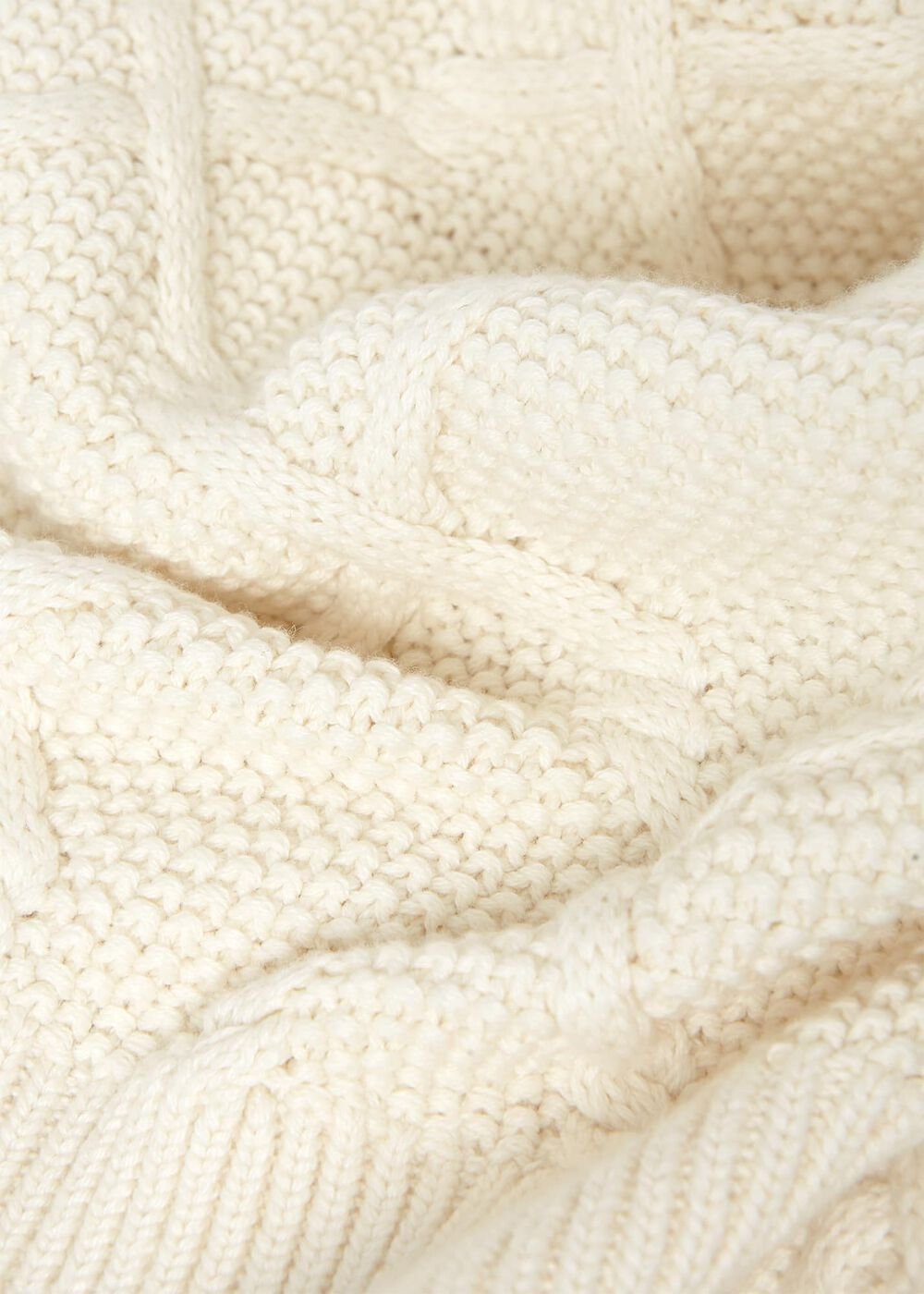 Cianna Cotton Jumper, Ivory, hi-res