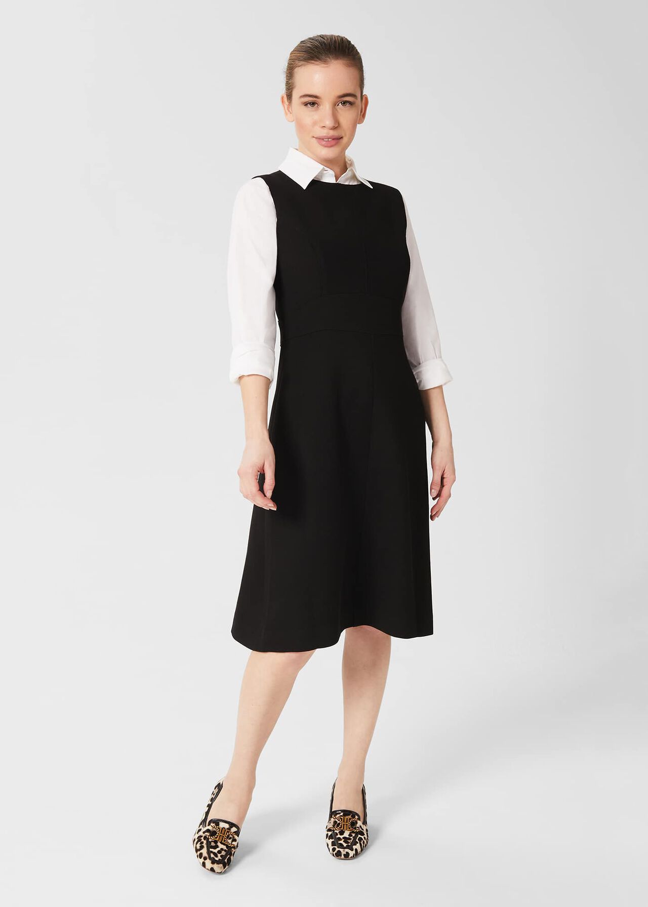 Petite Ophelia  Dress, Black, hi-res