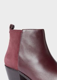 Alice Ankle Boots, Wine, hi-res