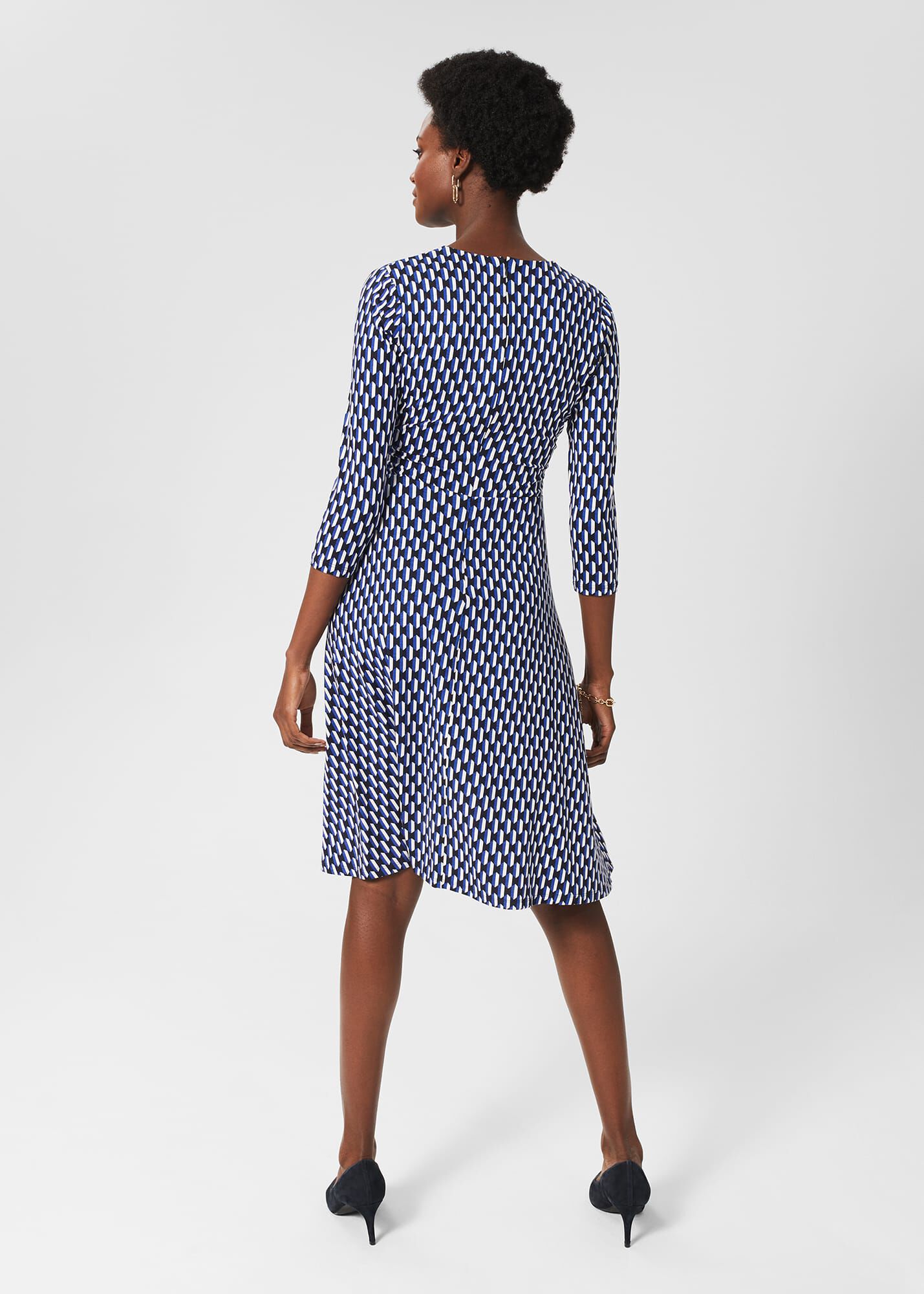 Dina Wrap Dress Hobbs ROW