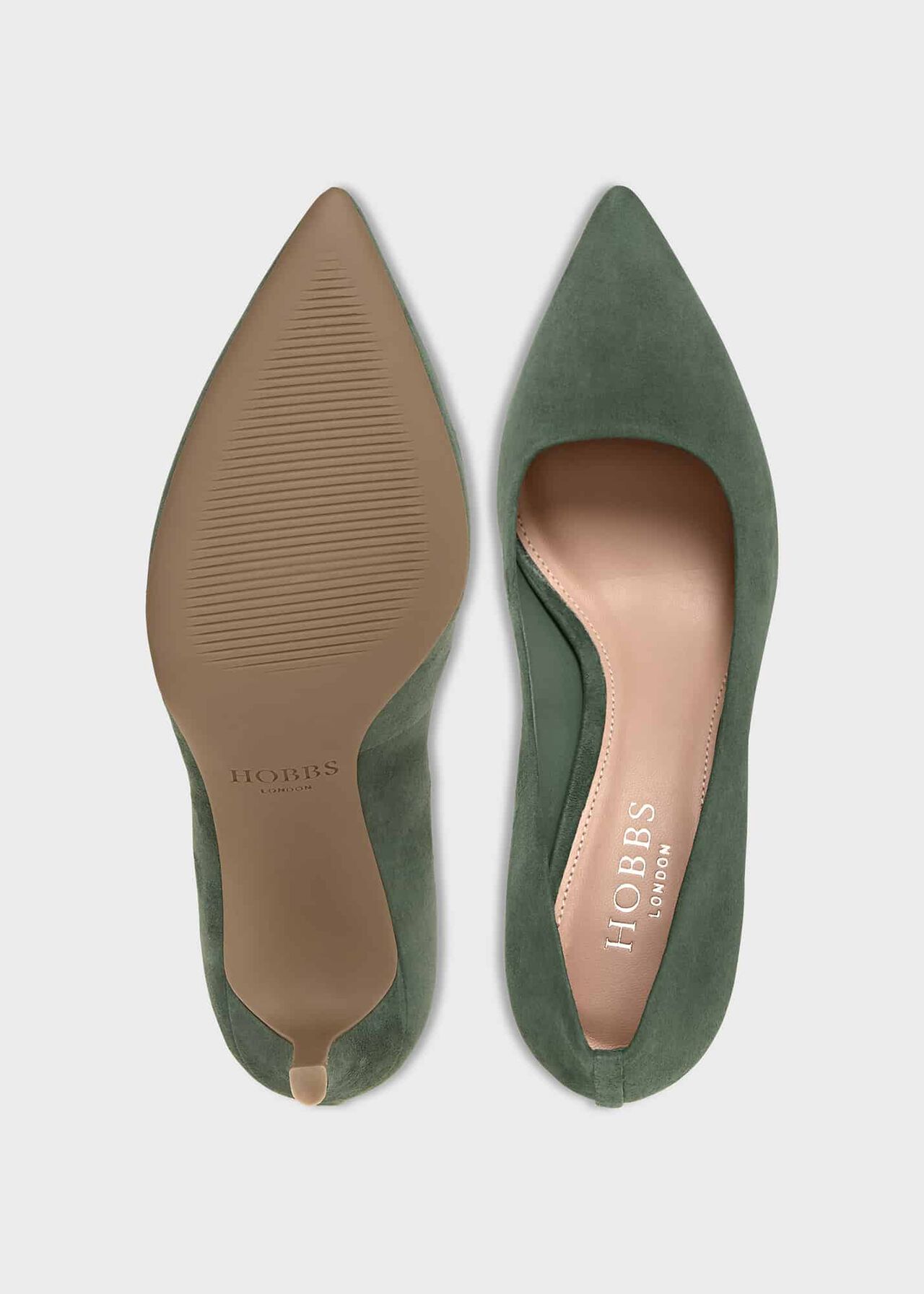 Amy Court Shoes, Orchard Green, hi-res