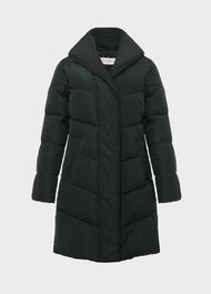 Petite Indira Puffer, Dark Ivy Green, hi-res