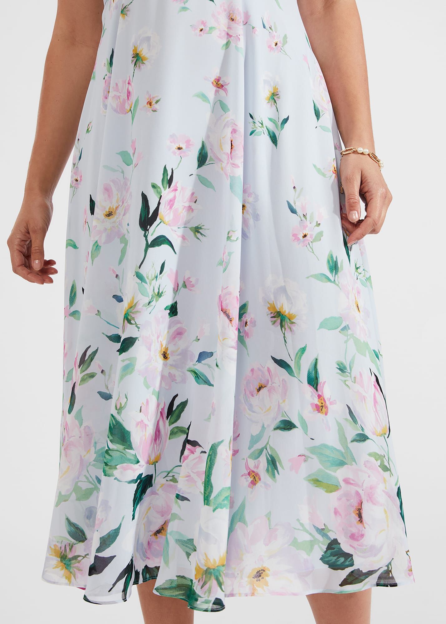 Carly Floral Midi Dress