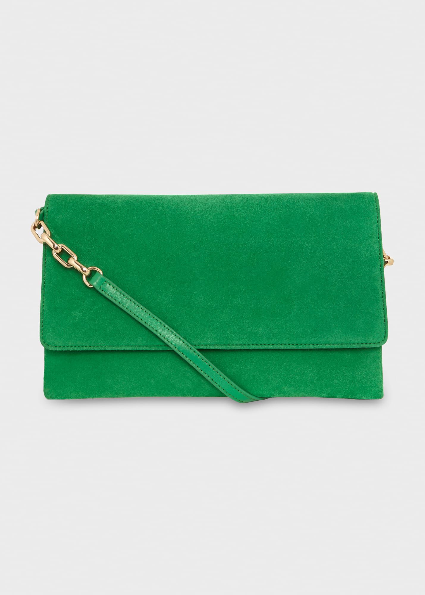 Chelsea Suede Clutch Bag