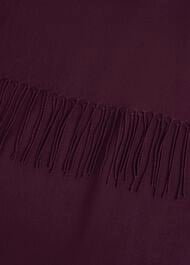 Matilda Scarf, Onyx Red, hi-res