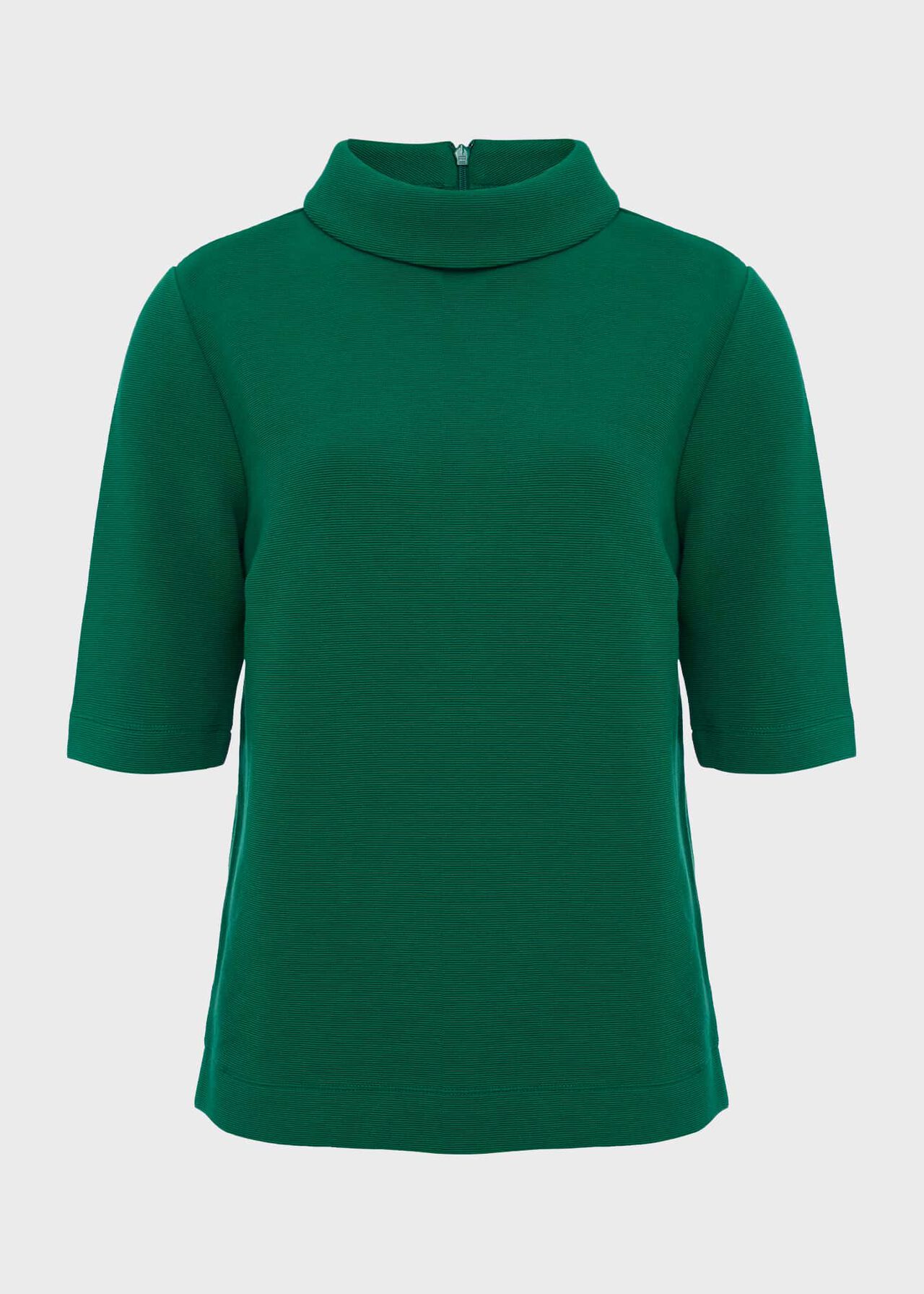 Tali Textured Top, Malachite Green, hi-res