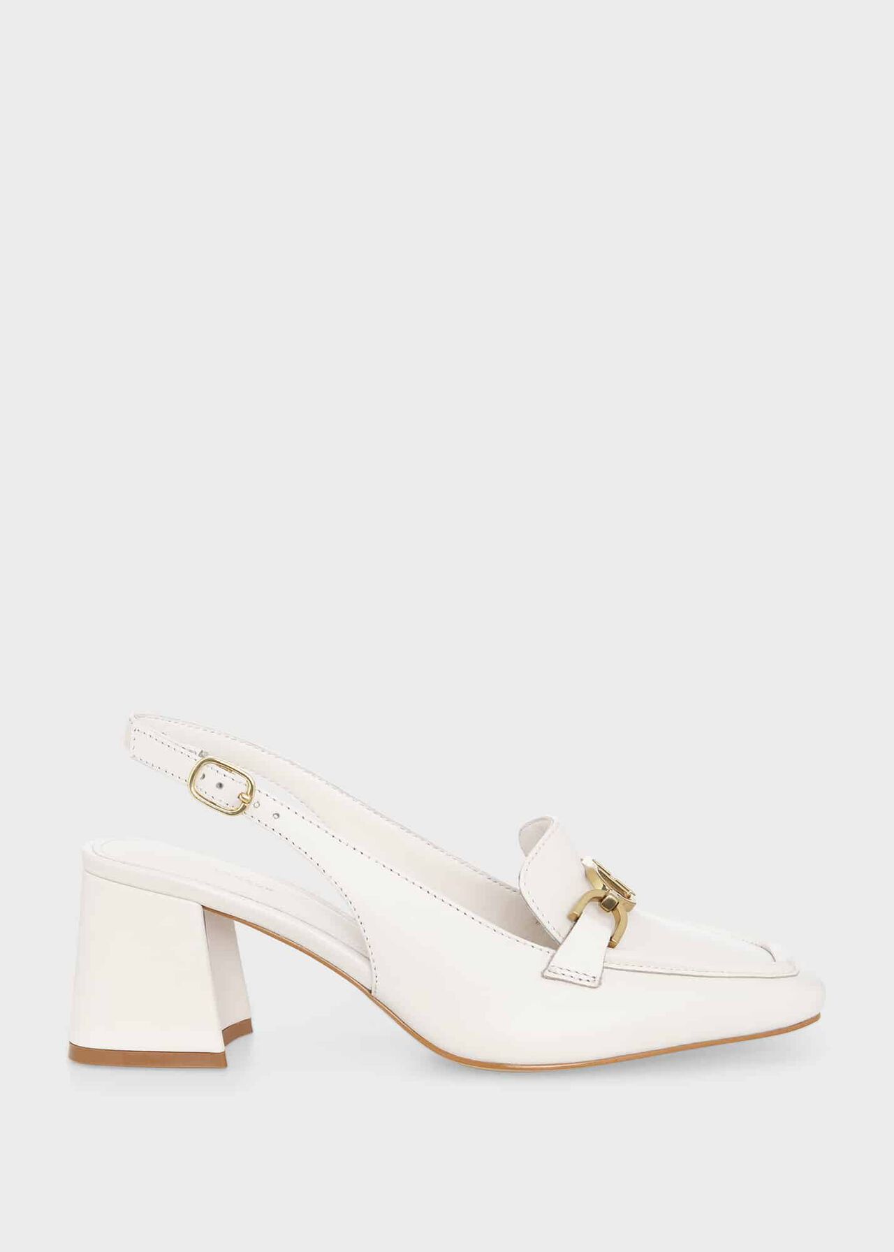 Nika Slingback, Ivory, hi-res