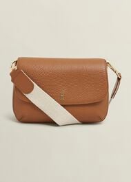 Berwick Leather Crossbody Bag, Tan Ivory, hi-res