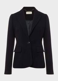 Petite Mia Jacket, Navy, hi-res