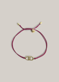 Halo Bracelet, Burgundy, hi-res