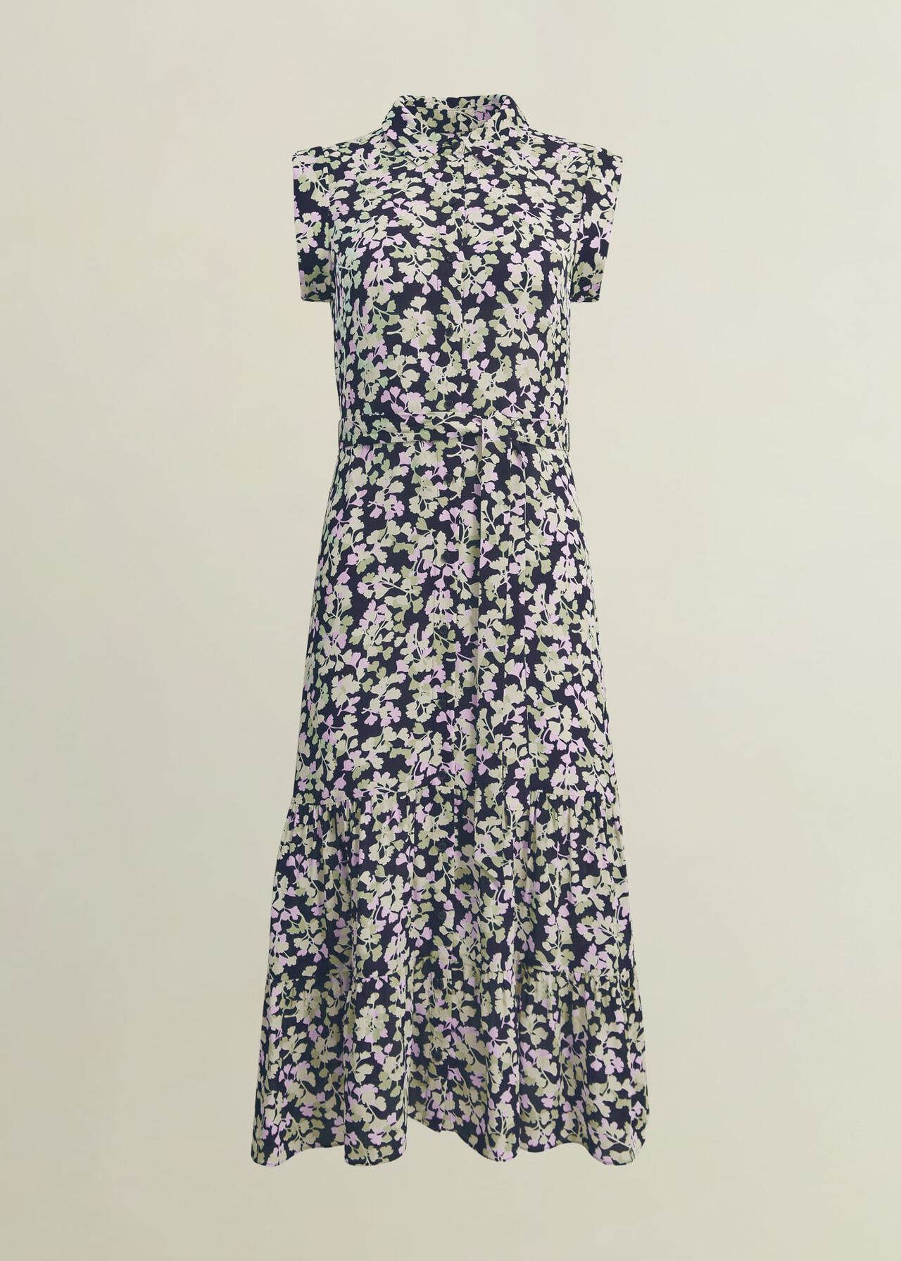Esme Zip Up Dress - Navy