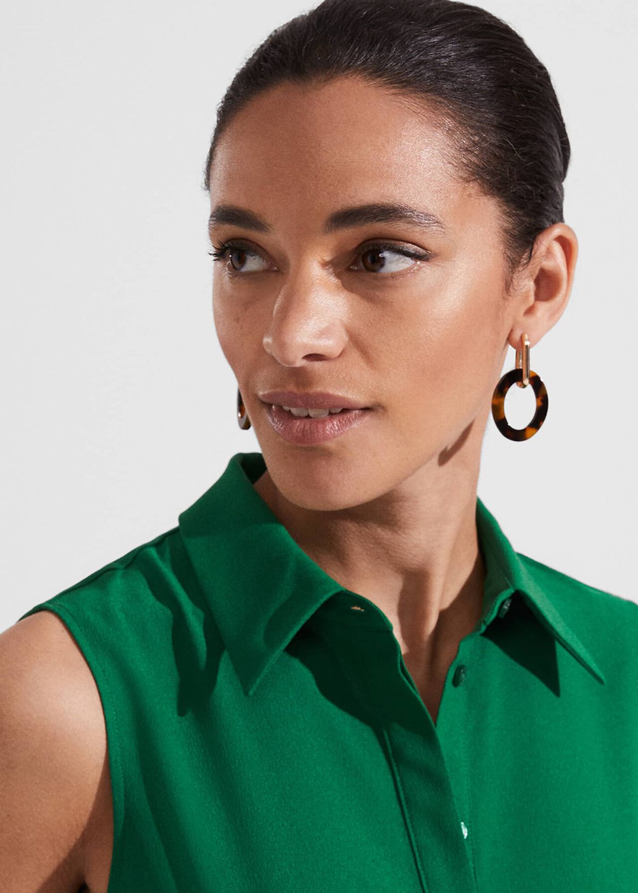 Tallie Earrings, Tort, hi-res