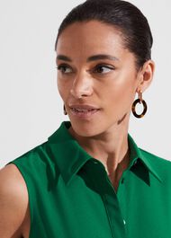 Tallie Earrings, Tort, hi-res