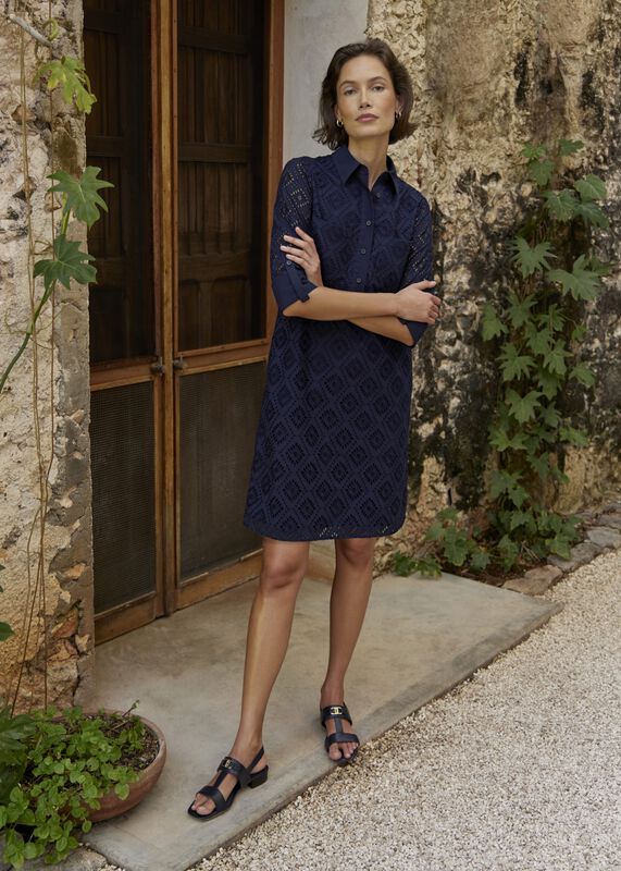 Marcia Broderie Dress