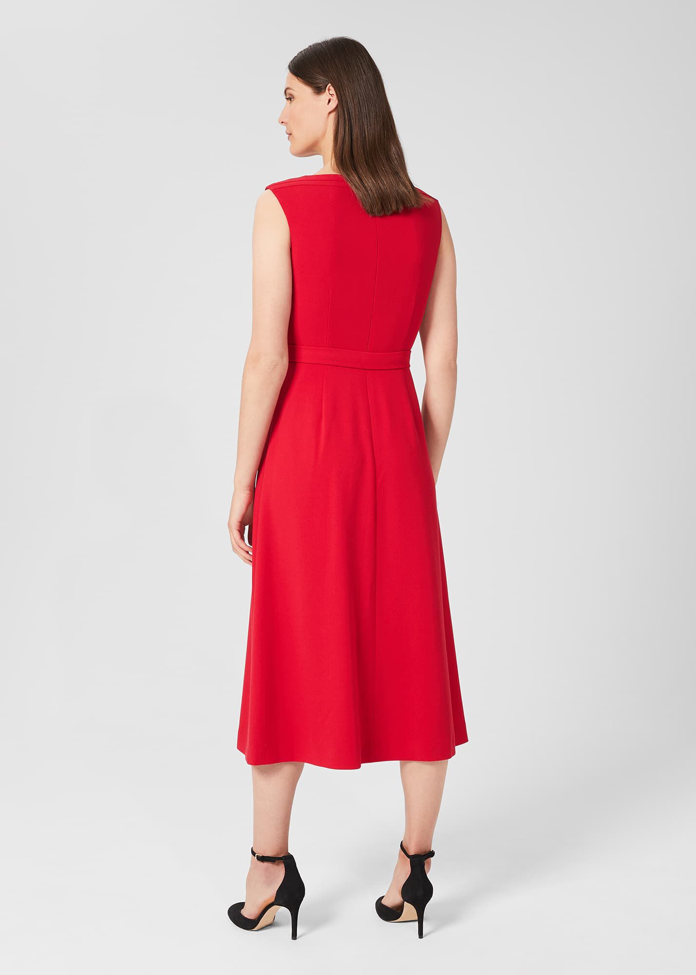 Hobbs red dress discount sale