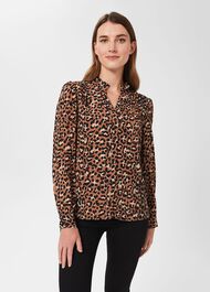 Rosamund Blouse, Vicuna Camel, hi-res