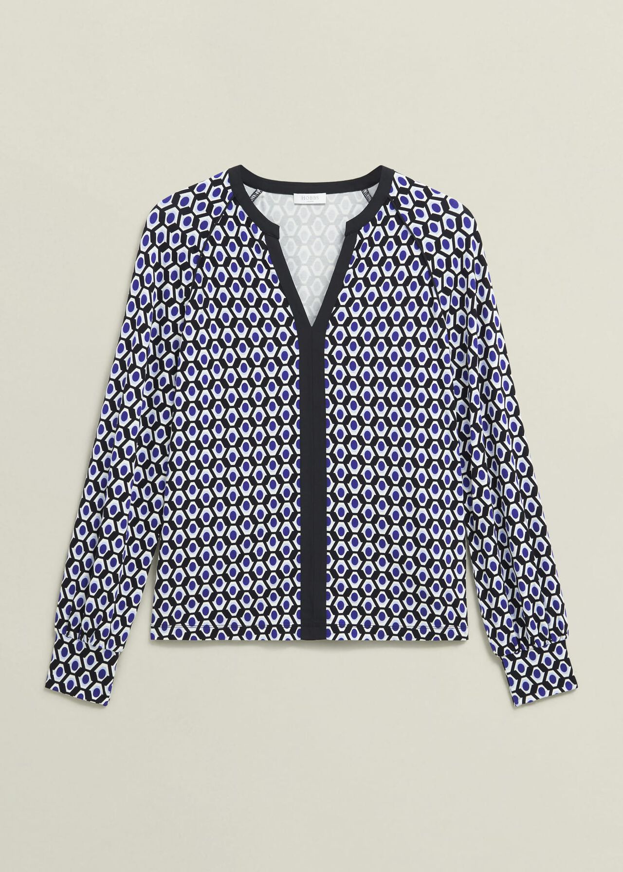 Hobbs Zelia Printed Top Hobbs Zelia Printed Top