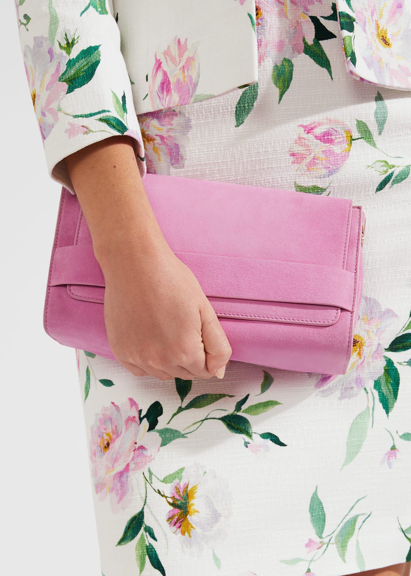 Pink clutches hotsell