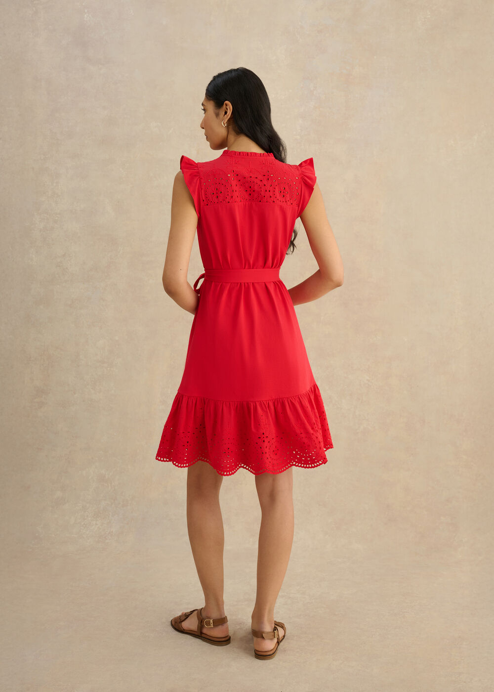 midi black jersey dress Black Jersey V-Neck Midi Dress main image 0