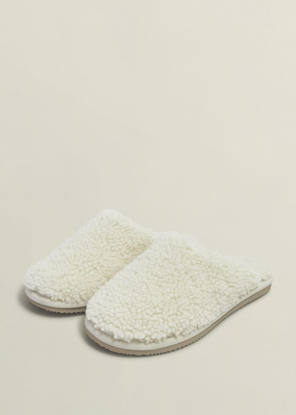 Gaia Slippers, Ivory, hi-res