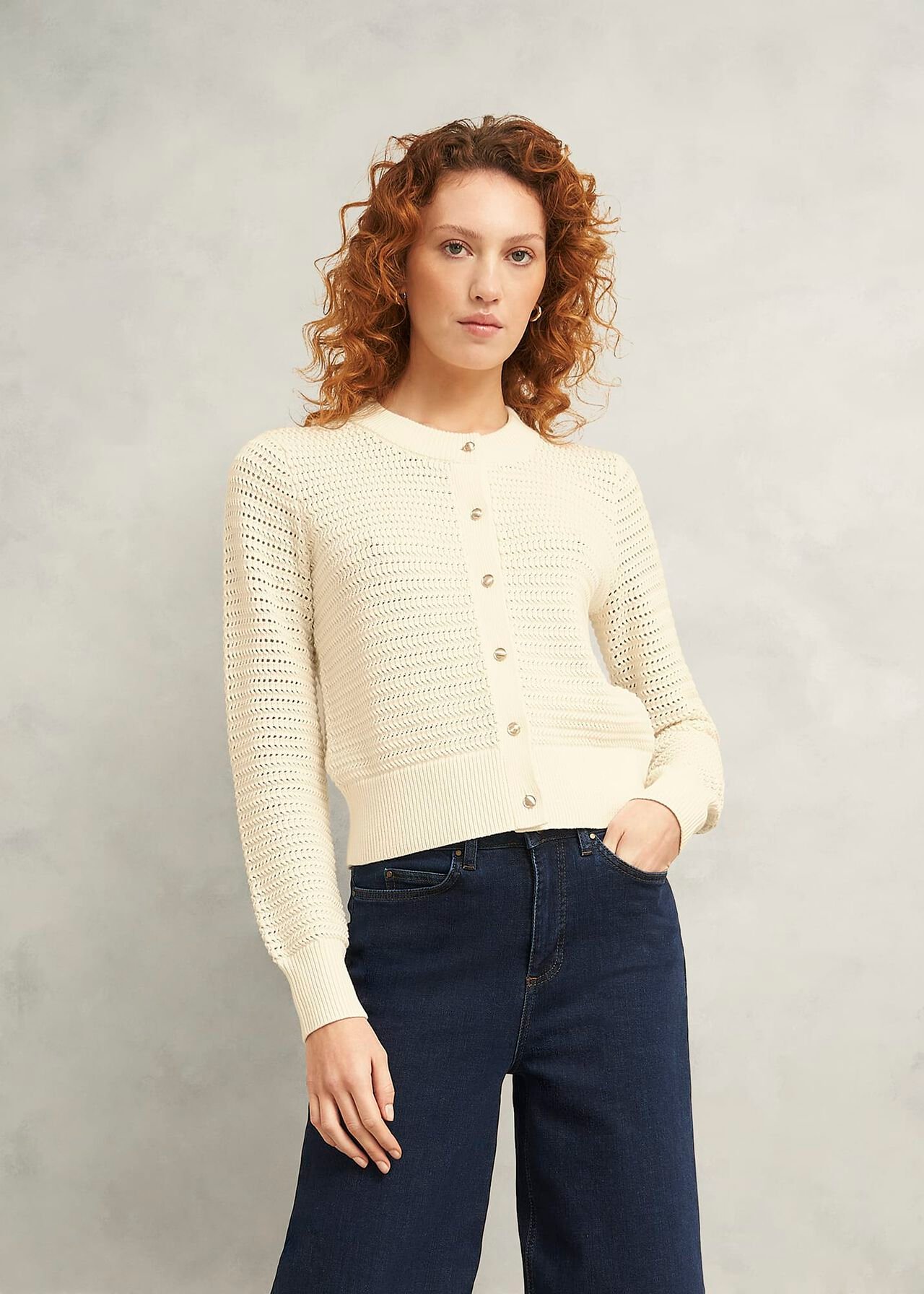 Hobbs Felicity Cotton Cardigan Hobbs Felicity Cotton Cardigan