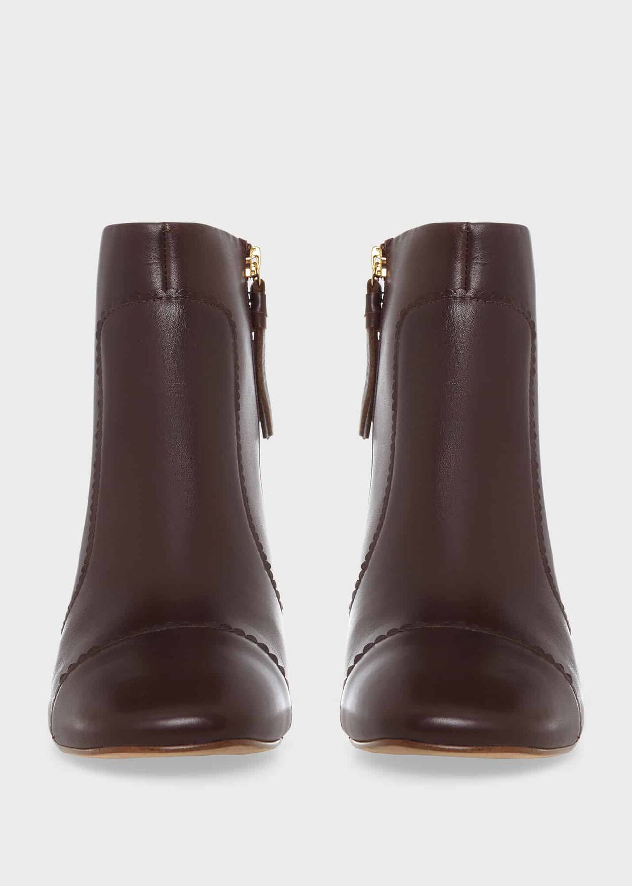 Leila Ankle Boot, Aubergine, hi-res