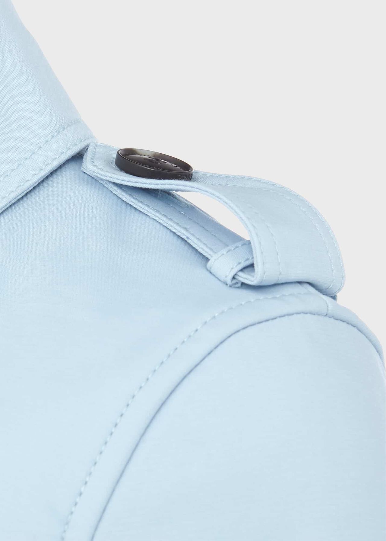Saskia Shower Resistant Trench Coat, Pale Blue, hi-res