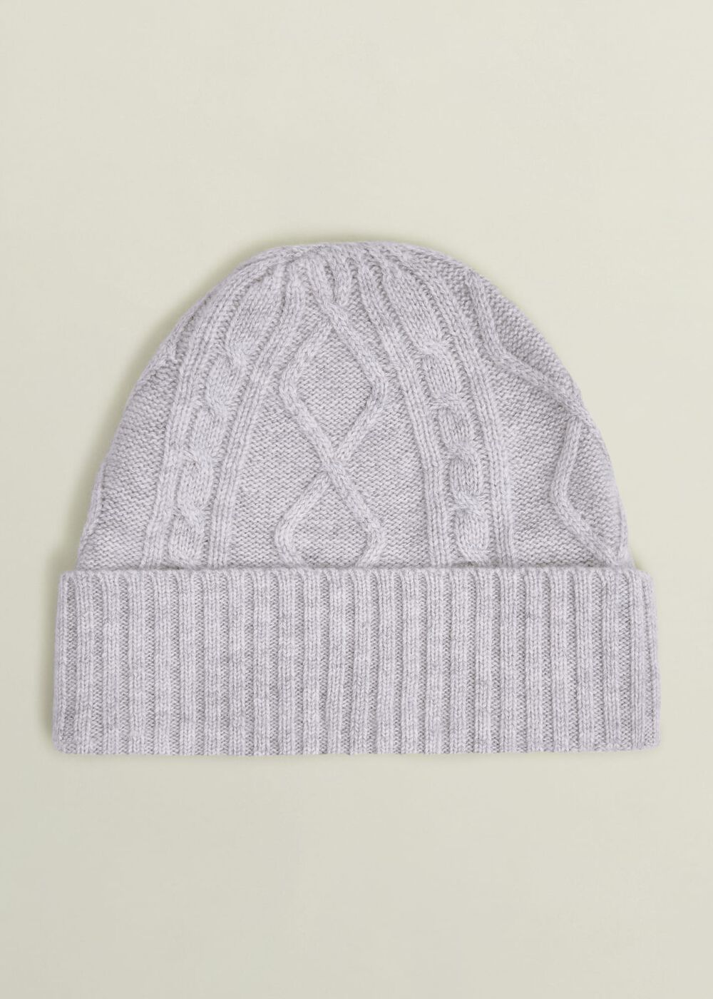 Steph Wool Hat, Pale Grey, hi-res