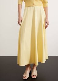Charteris Skirt, Pale Yellow, hi-res