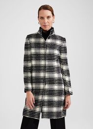 Dani Coat, Black Ivory, hi-res