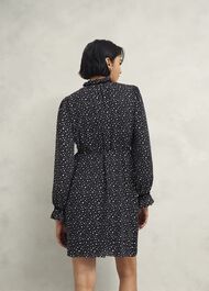 Otilla Dress, Black Ivory, hi-res