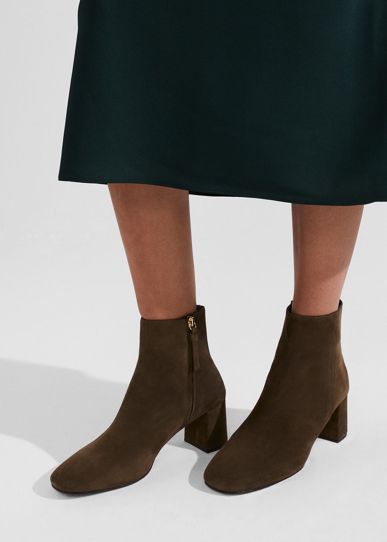 Imogen Ankle Boots, Olive, hi-res