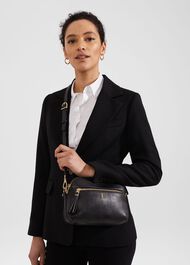 Carlton Cross Body Bag, Black, hi-res