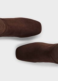 Hailey Flexi Knee Boot, Chocolate, hi-res