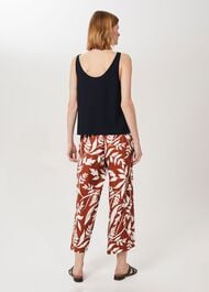 Lauren Printed Trousers, Brandysnap Ivry, hi-res